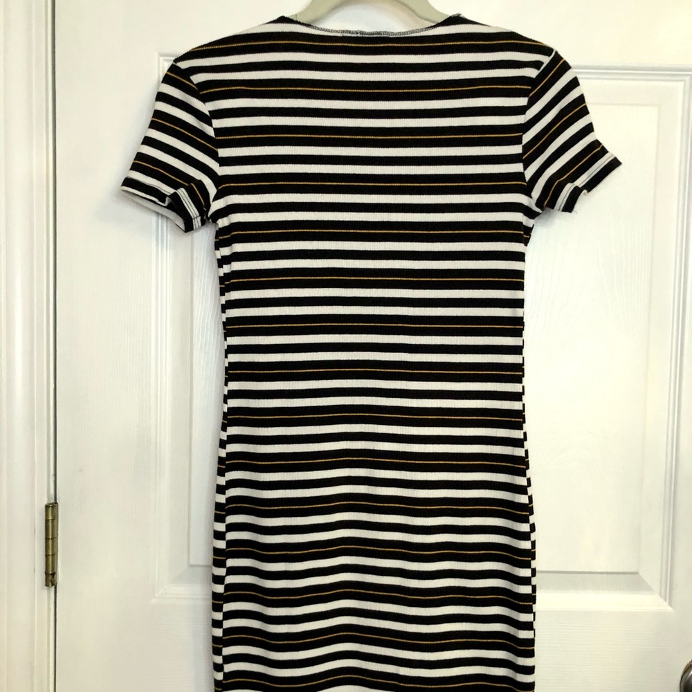 ZARA Striped Dress Size 6 - Picture 3 of 3